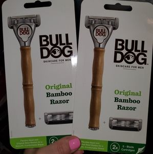 2 bull dog razors mens new